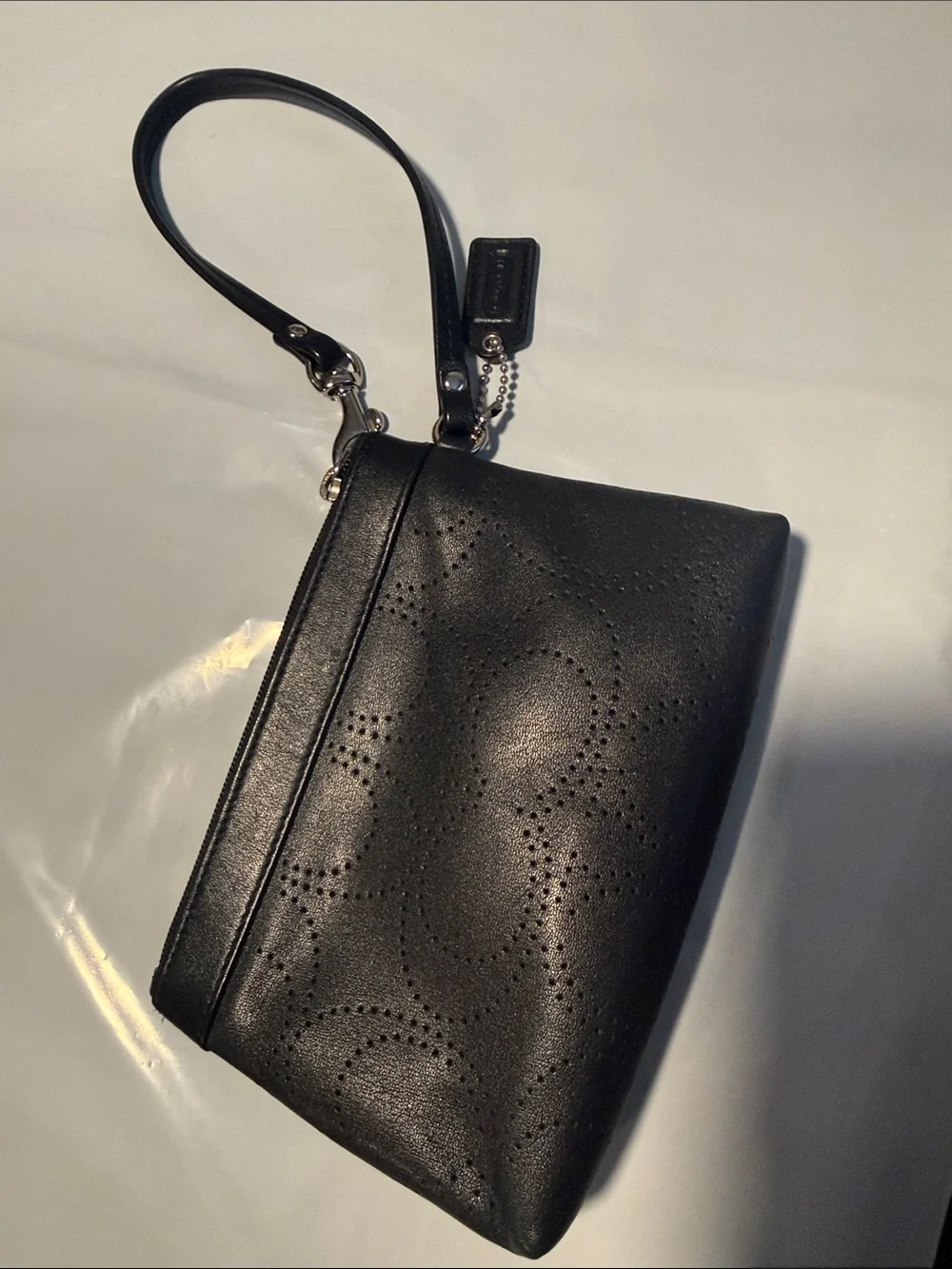 Coach compact wristlet